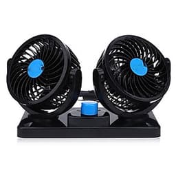 Quạt mini đôi để trên xe ô tô tiện lợi (Giao màu ngẫu nhiên)