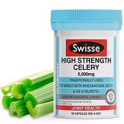 Viên Uống Thực Phẩm Chức Năng Hỗ Trợ Tăng Cường Sức Khỏe Swisse Ultiboost High Strength Celery 5000mg/50 viên(Hàng Nhập Nội Địa Úc)