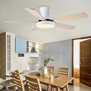Quạt trần 5 cánh hiện đại 3711