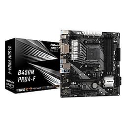 Bo Mạch Chủ Mainboard ASRock B450M Pro4-F Socket AM4 - Hàng Chính Hãng