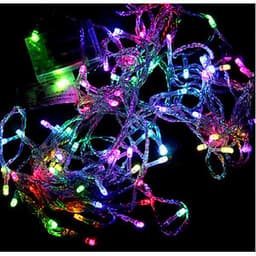 Dây Đèn Led Nháy Nhiều Màu Trang Trí Noel Lễ Tết 4M Có Chỉnh Chế Độ Nháy