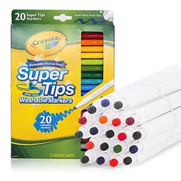 Bộ Bút Lông 20 Màu Cao Cấp CRAYOLA 58-8106