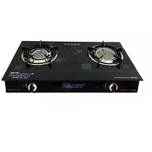 Bếp gas đôi hồng ngoại 2 vòng nhiệt Rainy RN - 3816 - Hàng Chỉnh Hảng