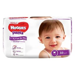 Tã Quần Siêu Cao Cấp Huggies Platinum M33 (33 Miếng)