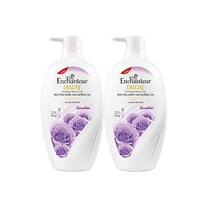 Combo 2 Sữa tắm hương nước hoa Enchanteur Sensation 650gr/ Chai