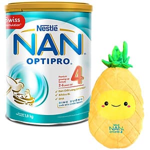 Sữa Bột Nestle NAN Optipro 4 (1.8kg) - Tặng 1 gối ôm trái thơm