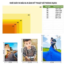 Giấy In Ảnh Media 1 Mặt Bóng (Glossy) A4 (21 x 29.7cm) 230gsm 50 tờ - Hàng Chính Hãng