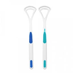 Dụng Cụ Cạo Lưỡi Vệ Sinh Răng Miệng (2 Cây)