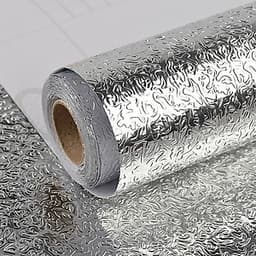 Giấy bạc dán tường nhà bếp chống thấm dầu, thấm nước tiện dụng 3mx60cm