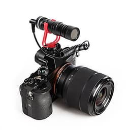 XTUGA H-CM01 camera microphone kim loại video mic 3.5 mm cắm cho điện thoại thông minh Canon Nikon Sony DSLR máy quay phim người tiêu dùng.