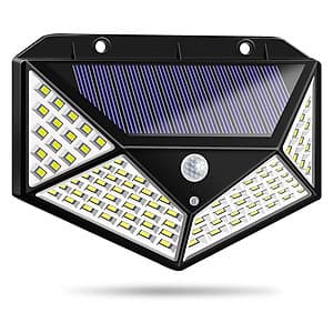 Đèn năng lượng mặt trời cảm biến chuyển động 100LED siêu sáng