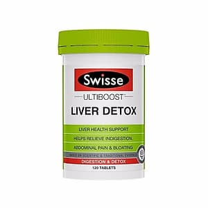Viên Uống Hỗ Trợ Thải Độc Gan Swisse Liver Detox Úc 120 viên