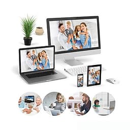 Camera wifi ngoài trời xoay 360 chống nước CARECAM CC8031 Bản Nâng Cấp Của 20HS, 3.0 MPx 1080P có kết nối máy tính, smart TV, Hàng nhập khẩu 