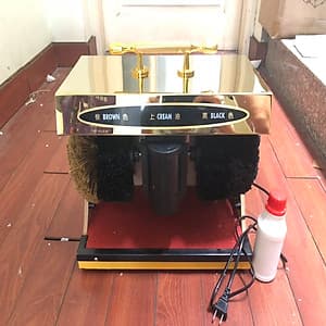 Máy đánh giày mini tự động cảm ứng bật tắt vô cũng tiện lợi 