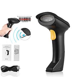 Máy quét, Bắn Mã Vạch Hàng Hóa Không Dây Cao Cấp, Máy Scan Cực Nhanh , Công Nghệ Laser Tiên Tiến RE V2 - Hàng Nhập Khẩu