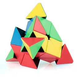 Rubik Tam Giác Cho Người Mới Bắt Đầu Nhiều Màu