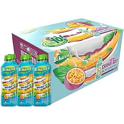 Thùng 24 chai Yomost Sữa Trái Cây Chanh Dây Bạc Hà (270ml/Chai)