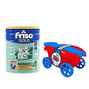Sữa Bột Friso Gold 4 Cho Trẻ Từ 2-4 Tuổi 1.5kg + Tặng bộ lắp ráp (Quà ngẫu nhiên)