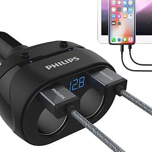 Bộ chia tẩu sạc Philips cao cấp DLP3521