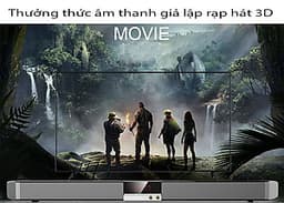 Bộ loa thanh karaoke youtube trên tivi smart  SR100 -K  ( Hàng nhập khẩu )