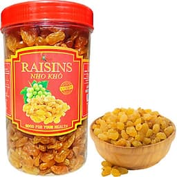 Nho Khô Nhập Khẩu Cao Cấp Thương Hiệu SK FOOD - Hũ 500G