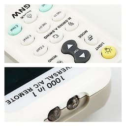 Remote Điều Khiển Điều Hòa Đa Năng - Dễ Sử Dụng - Thích Hợp Với Tất Cả  Các Loại Máy Lạnh