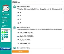 Khóa học HÓA HỌC HỮU CƠ 12 - CƠ BẢN + NÂNG CAO thầy Dương Tiến Tài - 09 tháng