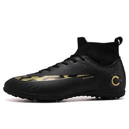 Giày đá banh bóng đá sân cỏ nhân tạo cao cấp mầu đen SV12BLACK