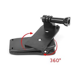 Kẹp ba lô gắn GoPro Hero xoay 360 độ