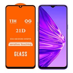 Kính Cường Lực 21D cho Realme 5 / Realme 5 PRO Full Keo Màn Hình SIÊU BỀN, SIÊU CỨNG, ÔM SÁT MÁY- HANDTOWN- HÀNG CHÍNH HÃNG 
