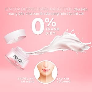 Kem Sữa Dưỡng Trắng Nâng Tông Pond'S White Beauty (50g)