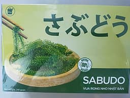 Rong Nho Tách Nước SABUDO Nhật Bản - Hộp 12 gói 