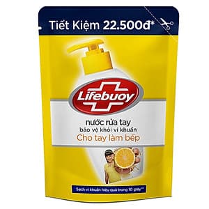 Nước Rửa Tay Diệt Khuẩn Lifebuoy Cho Tay Làm Bếp Túi 21165431 (450g)