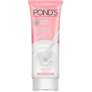 Kem Sữa Rửa Mặt Dưỡng Trắng Nâng Tông Pond'S White Beauty Tone Up 100G