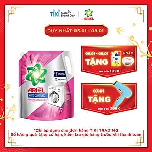 Nước Giặt Ariel Cửa Trước Hương Đam Mê Dạng Túi (2.15Kg/Túi)