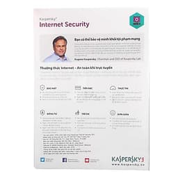 Kaspersky Internet Security Cho 3 Máy Tính - KIS3U - Hàng Chính Hãng