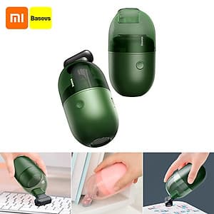 Máy Hút BụI Để Bàn Cầm Tay Xiaomi Baseus C2 1000Pa Không Dây Phù Hợp Dọn Dẹp Máy Tính Góc Bàn