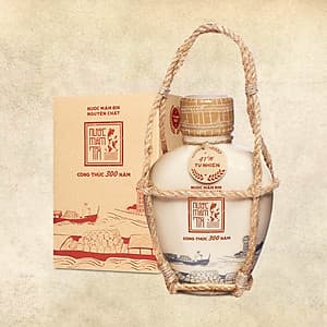 Nước Mắm Tĩn nhãn xưa độ đạm 41N tự nhiên tĩn gốm 500ml nước mắm rin nguyên chất truyền thống sạch nước mắm nhỉ từ cá cơm than muối tinh khiết sánh đặc thịt cá không chất bảo quản