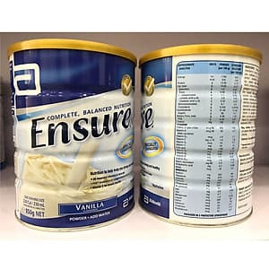 SỮA ENSURE ÚC HỘP 850gr