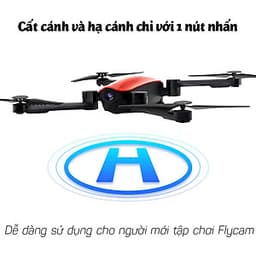 Flycam gấp gọn X9 quay phim chụp ảnh full-HD 1080p pin 1200mAh xem trực tiếp trên điện thoại