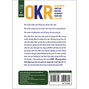 OKR - Phương Pháp Thiết Lập Mục Tiêu Và Quản Lý Công Việc Vượt Trội