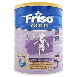 Sữa Bột Friso Gold 5 Dành Cho Bé Từ 4 Tuổi Trở Lên 1500g