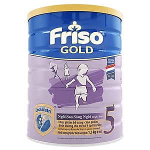 Sữa Bột Friso Gold 5 Dành Cho Bé Từ 4 Tuổi Trở Lên 1500g