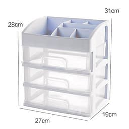 Kệ Đựng Mỹ Phẩm Đồ Trang Điểm Trang Sức 4 Tầng Ngăn Kéo Bền Đẹp