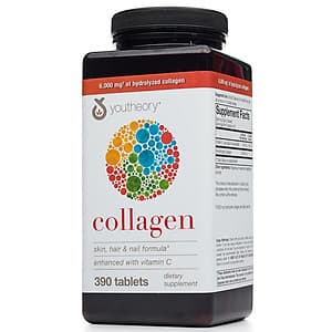 Thực phẩm chức năng Viên uống bổ sung Collagen Youtheory (Collagen Type 1-2-3) 390 Viên