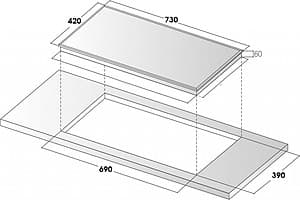 Bếp từ đôi Sevilla SV-555 - Hàng Chính Hãng