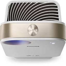 Máy lọc không khí kháng khuẩn trong nhà nhãn hiệu Philips AC4558 Cảm ứng thông minh 4 màu, giám sát và kiểm soát với ứng dụng điện thoại thông minh, loại bỏ vi rút, vi khuẩn - HÀNG NHẬP KHẨU 