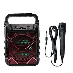Loa karaoke mini kèm mic