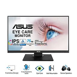 Màn hình Bảo Vệ Mắt ASUS VA24DQLB 23.8 inch Full HD (1920x1080) 75Hz IPS Adaptive-Sync - Hàng Chính Hãng