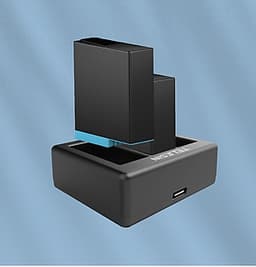 Bộ Dock Sạc 3 + 2 Pin Cho GoPro 9 Telesin - Bộ Combo Pin Sạc Cho GoPro Hero 9 (Hàng Chính Hãng)
